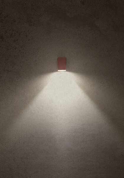 Redo 90528 - LED външна стенна лампа BRIO LED/6W/230V 3000K IP54 кафява