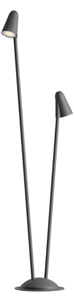Redo 90711 - Външна LED лампа NIVALIS 2xLED/6,9W/230V 110 cm IP65 антрацит