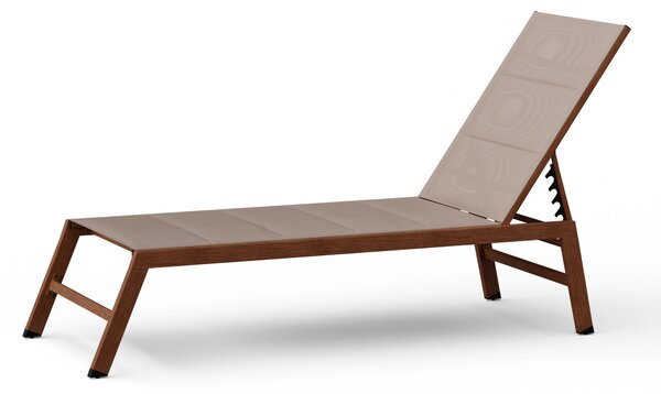 Blumfeldt Lounger Renazzo, шезлонг, капацитет на тегло 160 кг, 5-степенно регулиране, водоотблъскващ