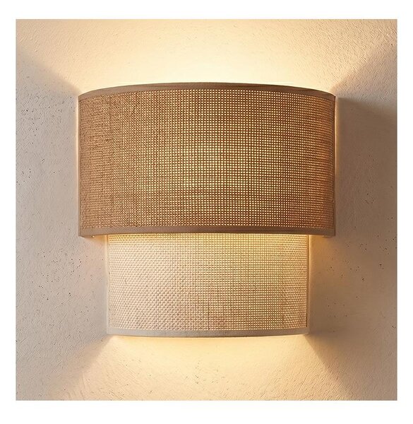 Brilagi - LED стенен аплик BOHO ECO 1xE27/10W/230V бежово/кремаво