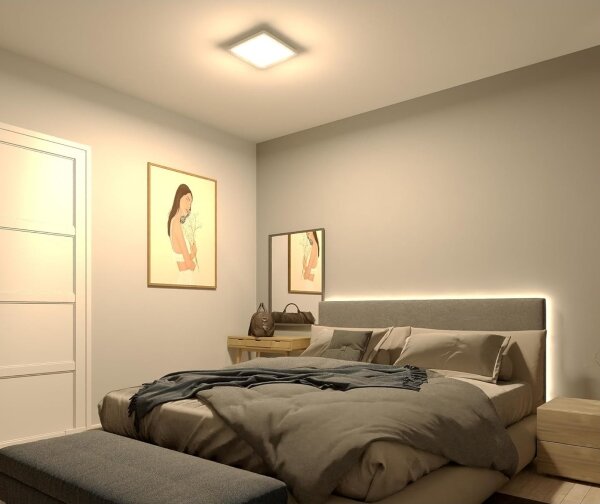 Philips - LED плафон с възможност за димиране LED/15W/230V 2700K 39,5x39,5 cm