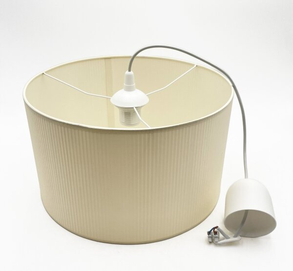 Brilagi - Полилей на кабел SIRIJA MODERN 1xE27/60W/230V Ø 35 см кремав