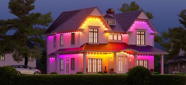 Nanoleaf N7401K02-15POL - LED RGBW димируема гирлянда 72W/230V 15m 2200-6500K IP67 Wi-Fi