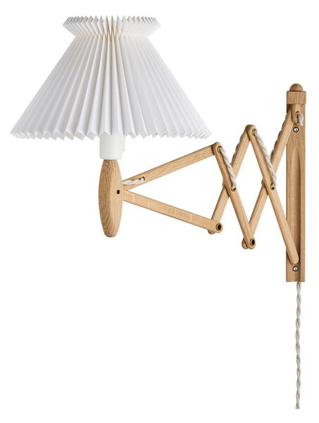 LE KLINT - Le Klint Sax Anniversary Model Wall Lamp Natural Oak/Brass Le Klint