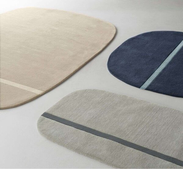 Normann Copenhagen - Oona Rug 140x140 Синьо Normann Copenhagen