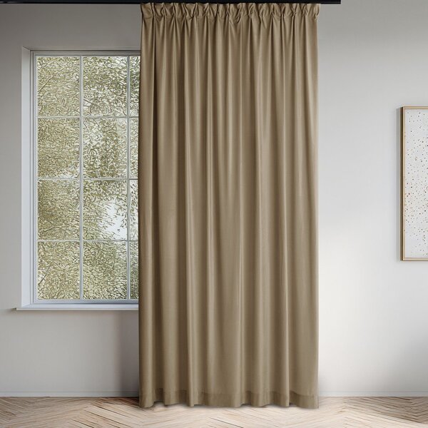 Бежова затъмняваща завеса 140x250 cm Velto – Filumi