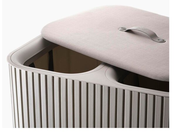 Бежов бамбуков кош за пране 2x45 l Tota Luxe – Joseph Joseph
