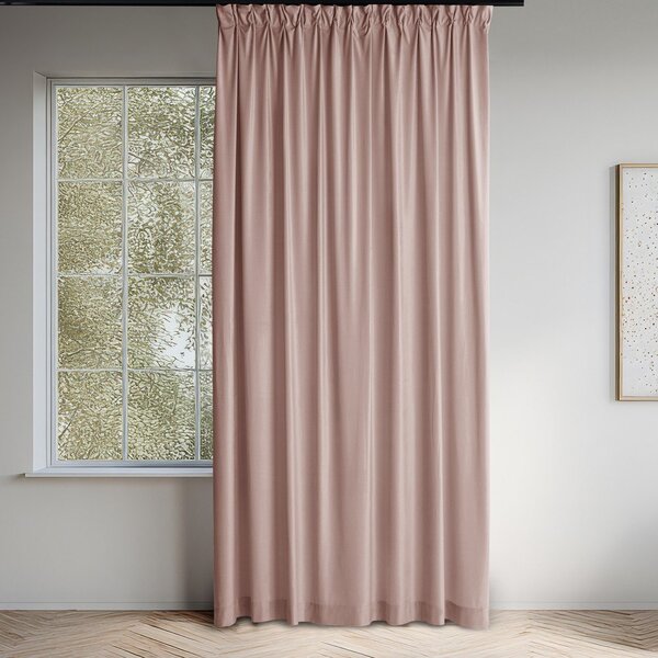 Светлорозова затъмняваща завеса 140x250 cm Velto – Filumi
