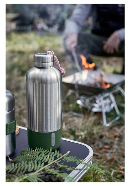 Термо бутилка от неръждаема стомана в сребрист цвят 850 ml Explorer – Black + Blum