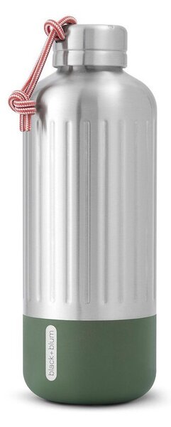 Термо бутилка от неръждаема стомана в сребрист цвят 850 ml Explorer – Black + Blum