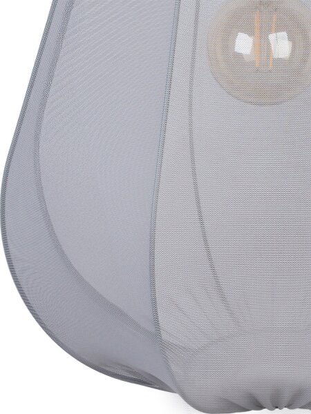 Brilagi - LED висящ полилей на кабел ARVEN 1xE27/8W/230V Ø 37 см сив