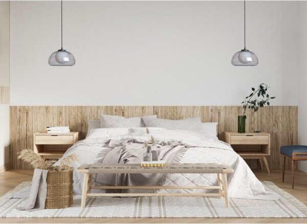 ITALUX PND-54637-1-BK-SG -Полилей на кабел AINALE 1xG9/7W/230V черен/опушен черен