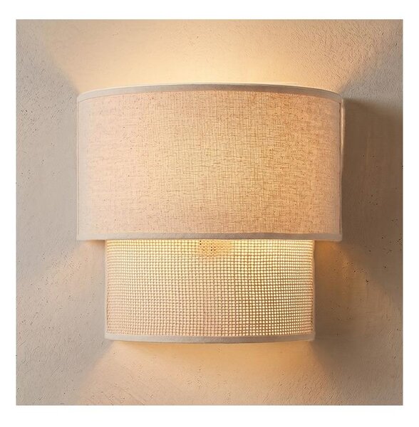 Brilagi - LED стенен аплик BOHO ECO 1xE27/10W/230V кремав