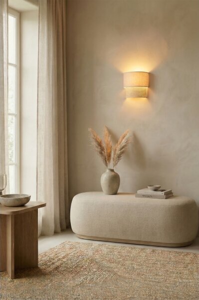 Brilagi - LED стенен аплик BOHO ECO 1xE27/10W/230V кремав