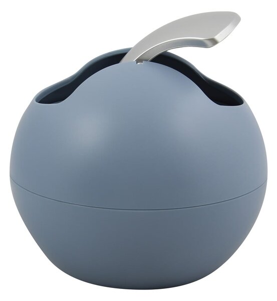 Светлосиньо пластмасово кошче за боклук 1 l Bowl Matt – Spirella