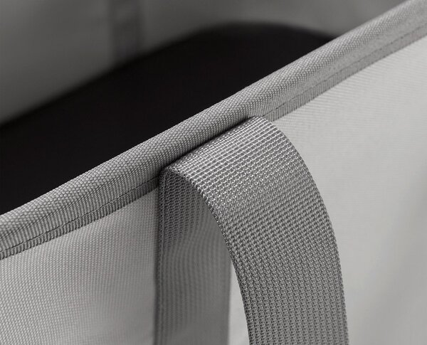 Сив текстилен сгъваем кош за пране 35 l Duo – Joseph Joseph