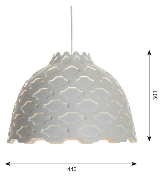 Louis Poulsen - LC Shutters Висяща Лампа Бяло Louis Poulsen