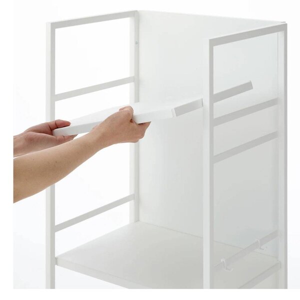 Бял метален подвижен стелаж 42x84,5x32 cm Tower – YAMAZAKI