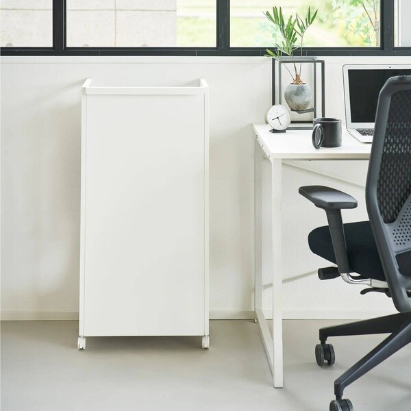 Бял метален подвижен стелаж 42x84,5x32 cm Tower – YAMAZAKI