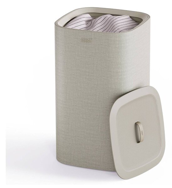 Бежов текстилен кош за пране 60 l Tota One – Joseph Joseph
