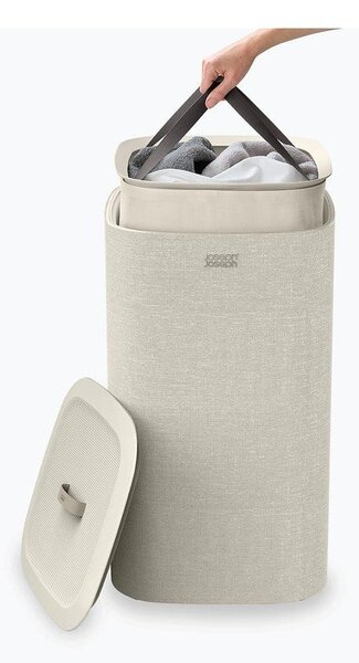 Бежов текстилен кош за пране 60 l Tota One – Joseph Joseph