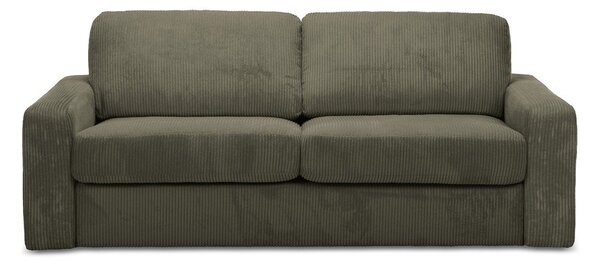 Сгъваем диван от рипсено кадифе в цвят каки 195 cm Nona – Makamii