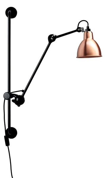 Lampe Gras - 210 Стенна Лампа Черно/Меден/Бяло Lampe Gras