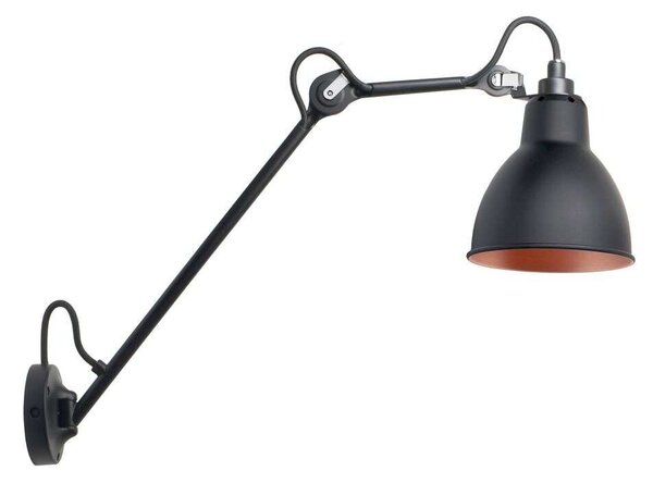 Lampe Gras - 104 Стенна Лампа Черно/Черно/Меден Lampe Gras