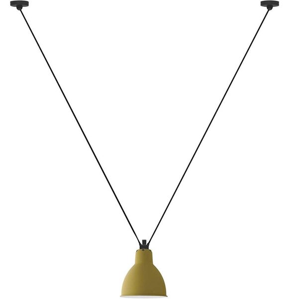 Lampe Gras - 323 L Висяща Лампа Кръгла Жълт Lampe Gras