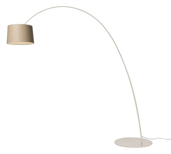 Foscarini - Twiggy Elle Дърво Подова Лампа Greige Foscarini