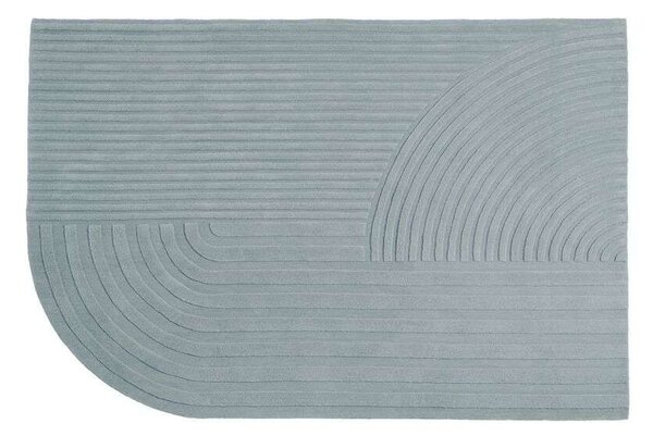 Muuto - Relevo Rug 170x240 Burnt Sage Зелено Muuto