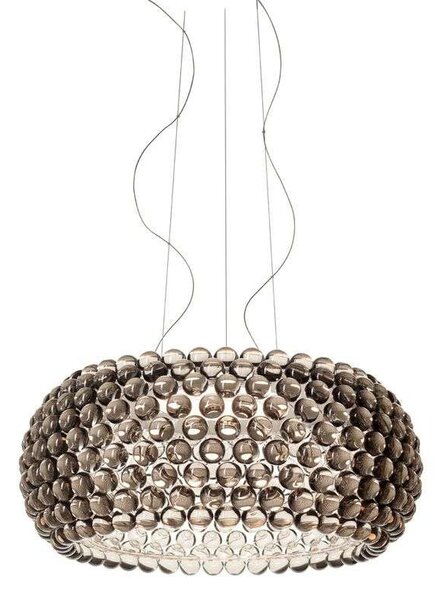 Foscarini - Caboche Plus LED Grande Висяща Лампа MyLight Tunable Бяло 3,2m Сив Foscarini