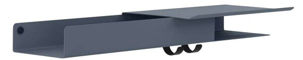 Muuto - Folded Shelves Platform 62x5,4 Синьо Сив Muuto