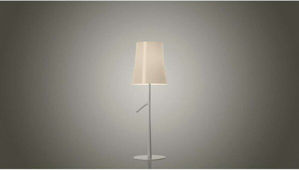 Foscarini - Birdie Голям Настолна Лампа c Превключвател Сив Foscarini