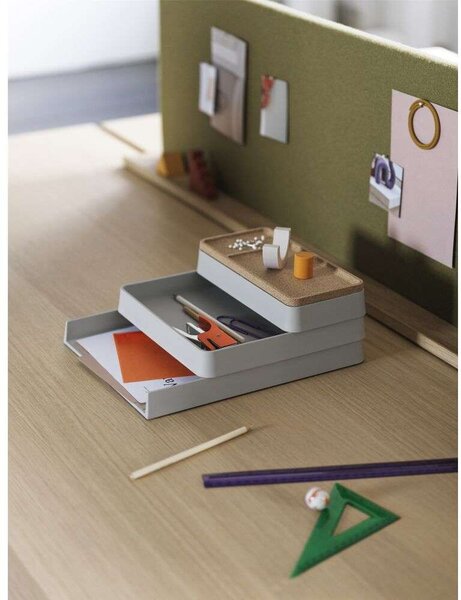 Muuto - Arrange Desktop Tray 25x25 Grey Muuto