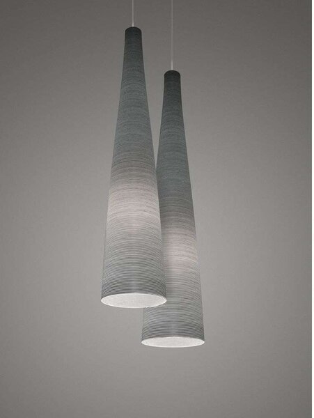 Foscarini - Tite 1 Висяща Лампа Striped 2m Foscarini