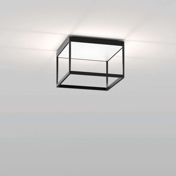 Serien Lighting - Reflex 2 LED Таванна Лампа M 200 Черно/Pyramid Бяло Serien Lighting