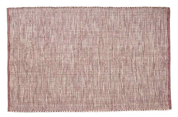 Hübsch - Poppy Rug 120x180 Burgundy/Бяло Hübsch