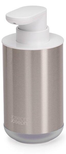 Диспенсер за сапун от неръждаема стомана в сребрист цвят 300 ml Duo Steel – Joseph Joseph