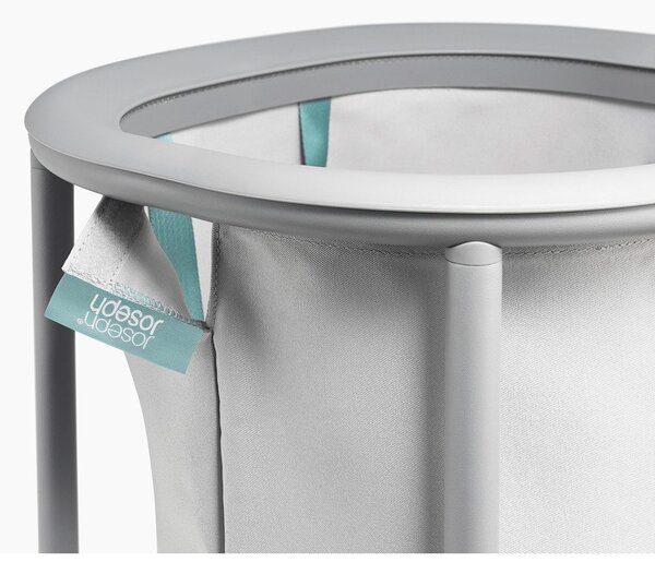 Светлосив текстилен кош за пране 50 l Duo – Joseph Joseph