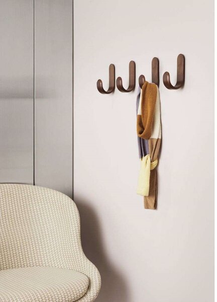 Normann Copenhagen - Curve Hook Орех Normann Copenhagen