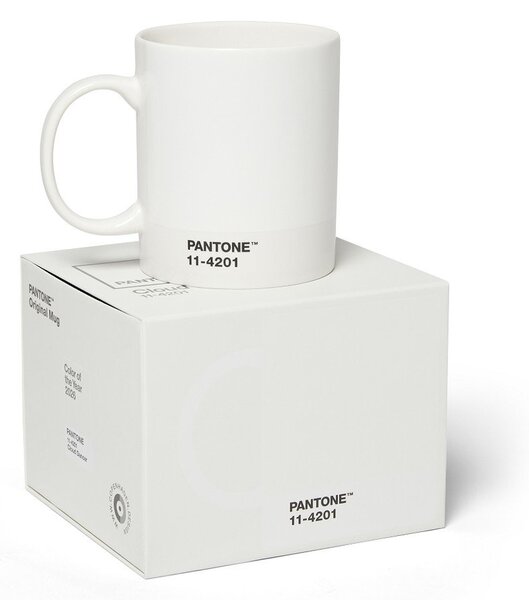 Бяла керамична чаша 375 ml Cloud Dancer - Pantone