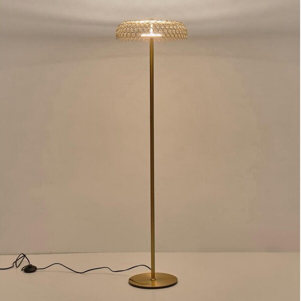 LED Лампион LED/10W/230V 3000K златист