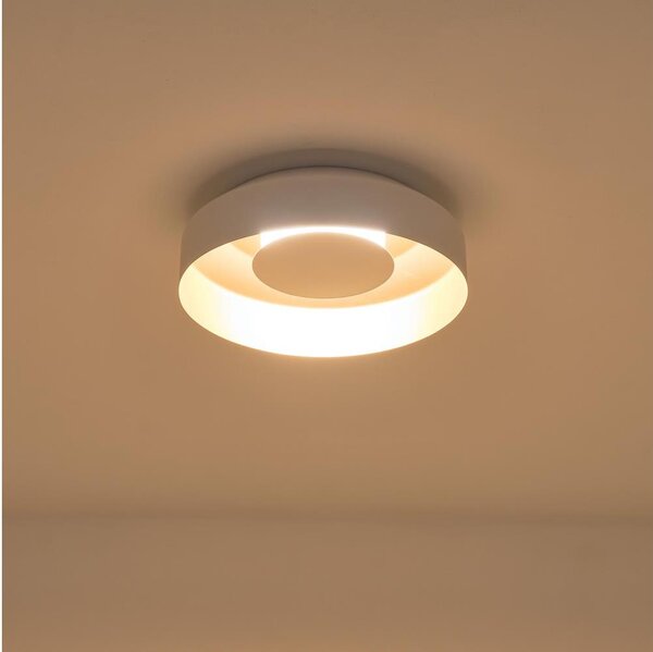 LED Плафониера LED/20W/230V 3000K бял