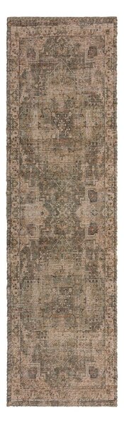 Ръчно изработена пътека със смес от юта в цвят каки 60x230 cm Selena Jute Traditional – Flair Rugs