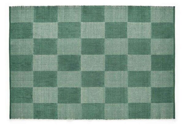 HAY - Check Rug Small Check 140x200 Green HAY