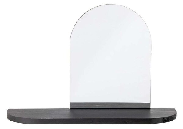 Bloomingville - Annlie Mirror w/Shelf Черно MDF Bloomingville