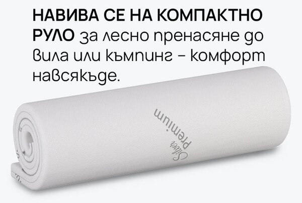 Топ матрак Silverplus от isleep 5 см