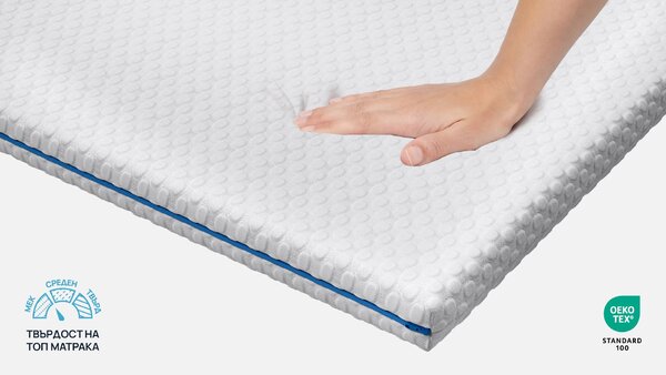 Топ матрак Bubbles Memory от Sleepy 5 см