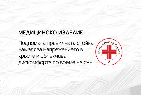 Матрак ATHLETIC от isleep 25 см